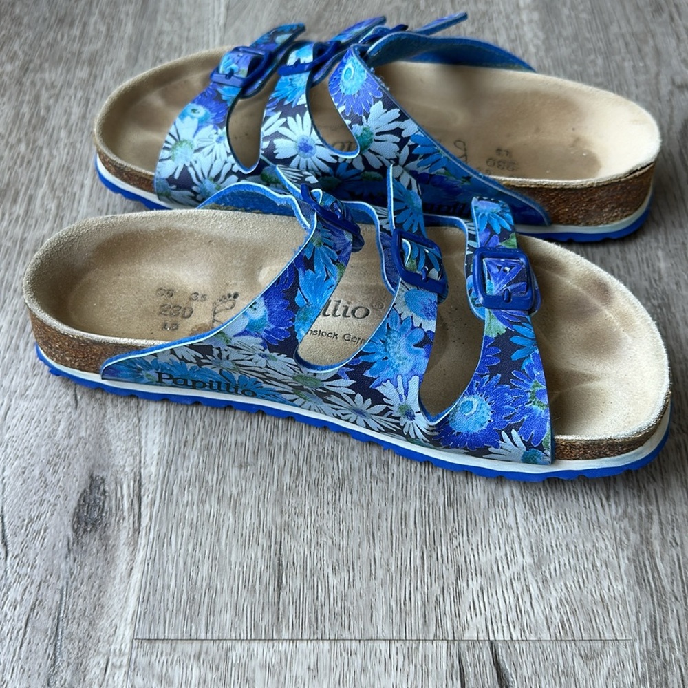 Birkenstock Papillio floral Florida sandal. - Picture 6 of 9